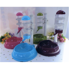 Pet Standing Water Dispenser Cat Dog Standing Bowl with Detachable Pole Automatically Feeding Water
